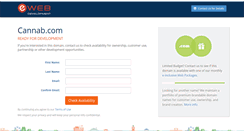 Desktop Screenshot of cannab.com